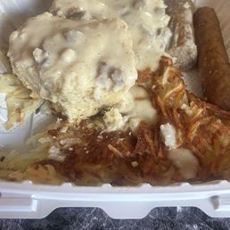 Biscuits and gravy