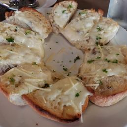 Garlic cheese bread Garlic cheese bread