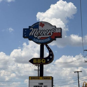 Meyer's Elgin Smokehouse - Signage - Barbeque Near Me - Elgin, Texas Meyer's Elgin Smokehouse - Signage - Barbeque Near Me - Elgin, Texas