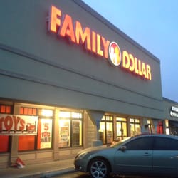 Family Dollar - Parking's a little cramped.