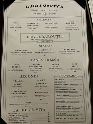 Gino & Marty's by null