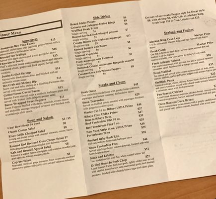 Menu photo 5 River Grille Bentonville, AR