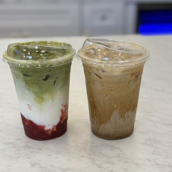 The Art Of Baking - Strawberry Matcha Caramel Macchiato - Bakeries Near Me - Phoenix, Arizona The Art Of Baking - Strawberry Matcha Caramel Macchiato - Bakeries Near Me - Phoenix, Arizona