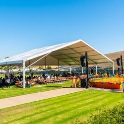 Hundred House - 25m X 15m A-Frame Tent Structure