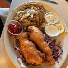 Fish and Garlic Fries Fish and Garlic Fries