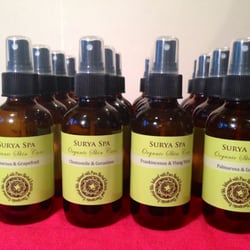 Surya Spa - Custom order of aromatherapy sprays