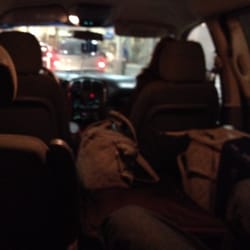 Taxi Cab & Airport Shuttle - Lots of space....back and front seats recline very comfortably
