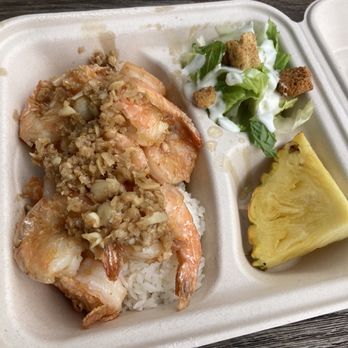 Big Wave Shrimp - #1. Garlic Butter Shrimp - Seafood Near Me - Haleiwa, Hawaii