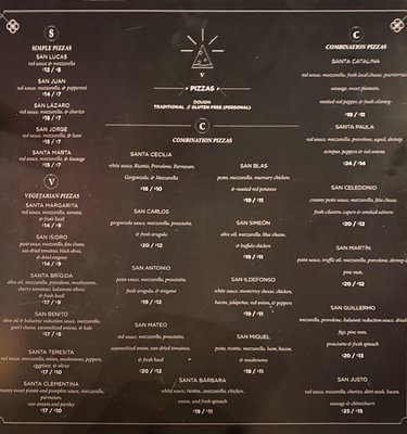 Menu photo 3 La Ó San Juan, PR Menu photo 3 La Ó San Juan, PR