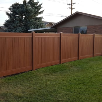 A Fence Utah - A Fence Utah. Mocha Walnut Vinyl Fence. - Fences & Gates Near Me - Clearfield, Utah A Fence Utah - A Fence Utah. Mocha Walnut Vinyl Fence. - Fences & Gates Near Me - Clearfield, Utah