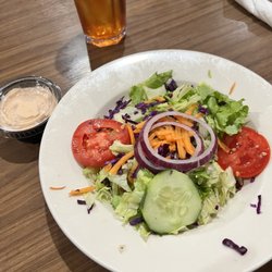 Toscanos Bistro - Salad with thousand island dressing Chef's Salad
