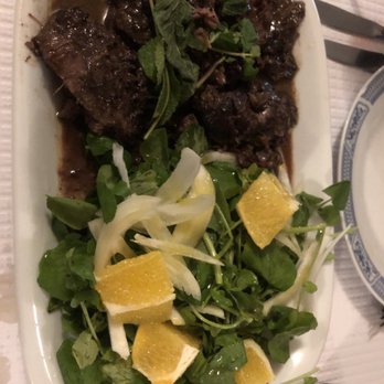Restaurante O Templo - Pork cheeks marinaded in red wine with an onion, watercress, mint, & orange salad (my favorite) - Alentejo Near Me - Évora, 07 Restaurante O Templo - Pork cheeks marinaded in red wine with an onion, watercress, mint, & orange salad (my favorite) - Alentejo Near Me - Évora, 07