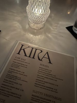 Menu photo 1 Kira New Orleans, LA