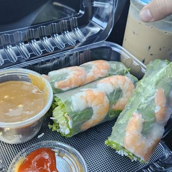 Dope Pho - SPRING ROLLS & VIETNAMESE ICED COFFEE - Vietnamese Near Me - Fremont, California