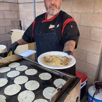 The Taco Guy Catering - Javier serving two delicious carne asada tacos - Caterers Near Me - Pasadena, California The Taco Guy Catering - Javier serving two delicious carne asada tacos - Caterers Near Me - Pasadena, California