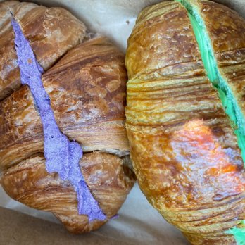 CA Bakehouse - Ube Taro Croissant, Kaya Croissant - Bakeries Near Me - San Jose, California
