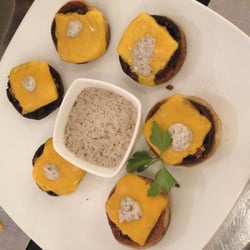 Soul Kitchen - Champiñones con queso a la parrilla
