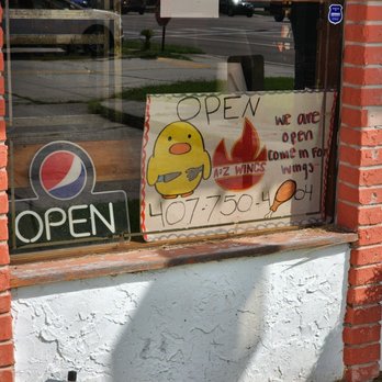 A2Z wings - Cute little open sign!!! - Chicken Wings Near Me - Kissimmee, Florida