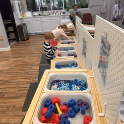 The Sensory Spot - Summer themed sensory bins.