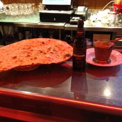 Kathmandu - Adrian's Special Balti (extra hot chicken phahl) with nan & beer. Woot!