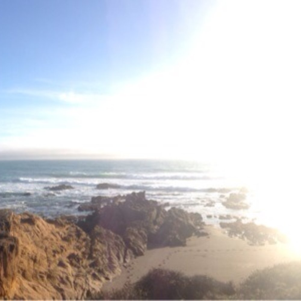 White Water - Panorama photo of the beach from the hotel driveway - Hotels Near Me - Cambria, California White Water - Panorama photo of the beach from the hotel driveway - Hotels Near Me - Cambria, California