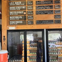 Brotherwell Brewing - The menu