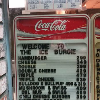 Ice Burgie - Menu 1 - American Near Me - Gridley, California Ice Burgie - Menu 1 - American Near Me - Gridley, California
