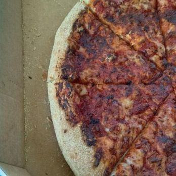 Domino's Pizza - Medium light cheese...they need to turn the oven DOWN.  This is cardboard! - Pizza Near Me - Lancaster, California