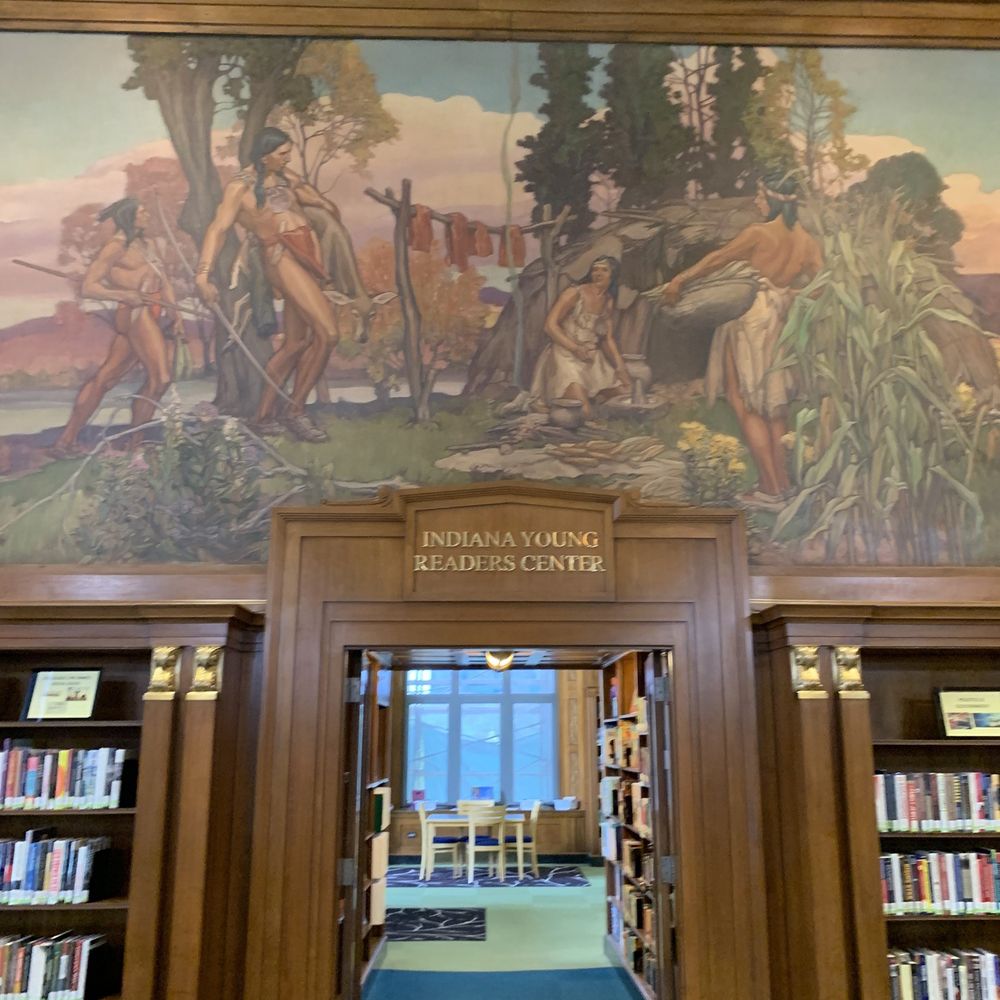 Indiana State Library - Murals - Libraries Near Me - Indianapolis, Indiana Indiana State Library - Murals - Libraries Near Me - Indianapolis, Indiana