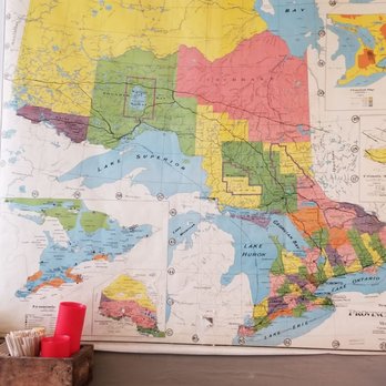 Cygnet Coffee - Old school Ontario map - Coffee & Tea Near Me - Toronto, Ontario