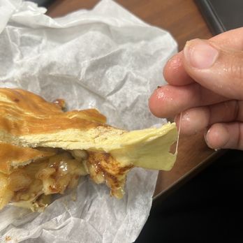 Randy’s Donuts - Raw dough inside ! This was not cooked all the way ! - Coffee & Tea Near Me - San Diego, California Randy’s Donuts - Raw dough inside ! This was not cooked all the way ! - Coffee & Tea Near Me - San Diego, California