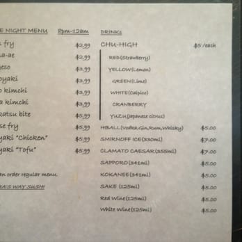 Marra's Way Sushi - Late-night menu - Sushi Bars Near Me - Canmore, Alberta Marra's Way Sushi - Late-night menu - Sushi Bars Near Me - Canmore, Alberta