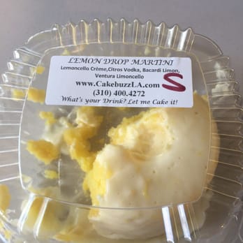 Cake Buzz - Lemon drop Martini cake - Desserts Near Me - Redondo Beach, California