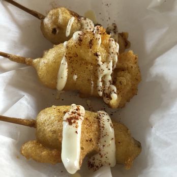 Bluetop - Lobster corn dog - Bars Near Me - Chamblee, Georgia