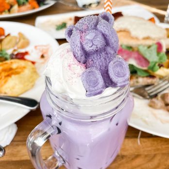 Lapisara Eatery - Iced Ube Latte - Breakfast & Brunch Near Me - San Francisco, California Lapisara Eatery - Iced Ube Latte - Breakfast & Brunch Near Me - San Francisco, California