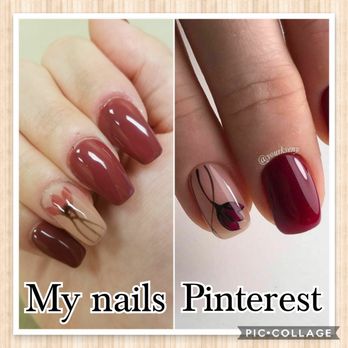 KC Nails & Spa - A bit long... but the color and design were pretty close! - Nail Salons Near Me - Placentia, California KC Nails & Spa - A bit long... but the color and design were pretty close! - Nail Salons Near Me - Placentia, California