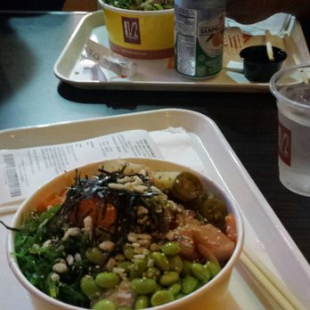 Poki One N Half - My large poke bowl. - Poke Near Me - San Diego, California Poki One N Half - My large poke bowl. - Poke Near Me - San Diego, California