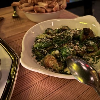 Nancy's Hustle - Brussel sprouts - New American Near Me - Houston, Texas Nancy's Hustle - Brussel sprouts - New American Near Me - Houston, Texas