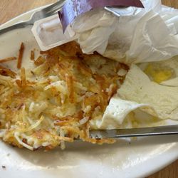 Mike's Corner Cafe - Soggy hash browns and rubbery eggs