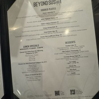 Beyond Sushi - Menu - Vegan Near Me - New York, New York Beyond Sushi - Menu - Vegan Near Me - New York, New York