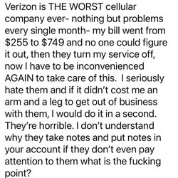 Verizon Wireless - How bad Verizon rips people off