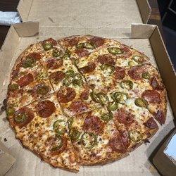 Domino's Pizza - Thin crust large pizza