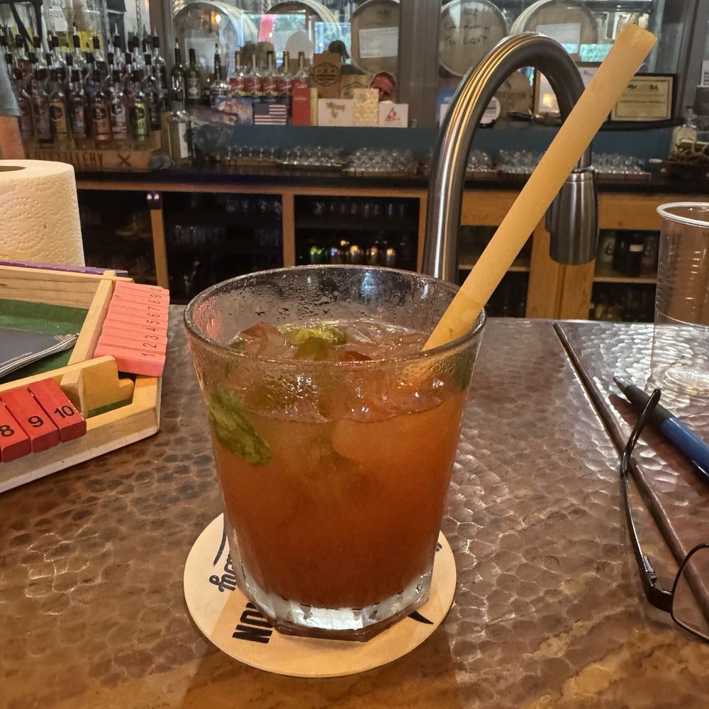 Loaded Cannon Distillery - If I could have one everyday this would make me happy!! The pasta straw was a surprise! Jalapeño infused vodka Bloody Mary. - Distilleries Near Me - Bradenton, Florida Loaded Cannon Distillery - If I could have one everyday this would make me happy!! The pasta straw was a surprise! Jalapeño infused vodka Bloody Mary. - Distilleries Near Me - Bradenton, Florida