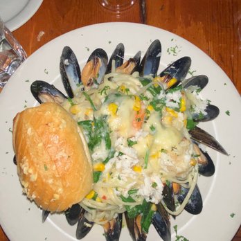 Corner Social - Shrimp Linguini w/ Mussels - New American Near Me - New York, New York Corner Social - Shrimp Linguini w/ Mussels - New American Near Me - New York, New York