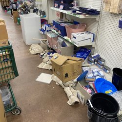 Dollar Tree - Mess everywhere!