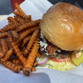 Ty's Burger House - Bacon and blue cheese burger - Burgers Near Me - Oceanside, California Ty's Burger House - Bacon and blue cheese burger - Burgers Near Me - Oceanside, California