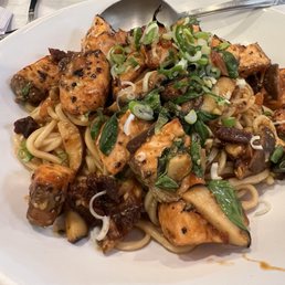 Salmon Pasta with Sun Dried Tomato Sauce. Salmon Pasta with Sun Dried Tomato Sauce.