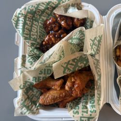 Wingstop - Half Spicy Thai/ Half Mild