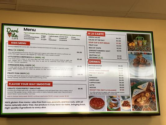 Menu photo 2 Dare Vita Cafe Las Vegas, NV