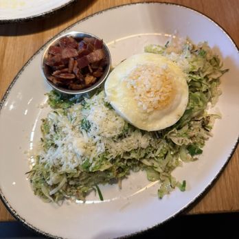 Brasswood Bar + Kitchen - Warm Brussel Sprouts Salad - American Near Me - Saint Helena, California